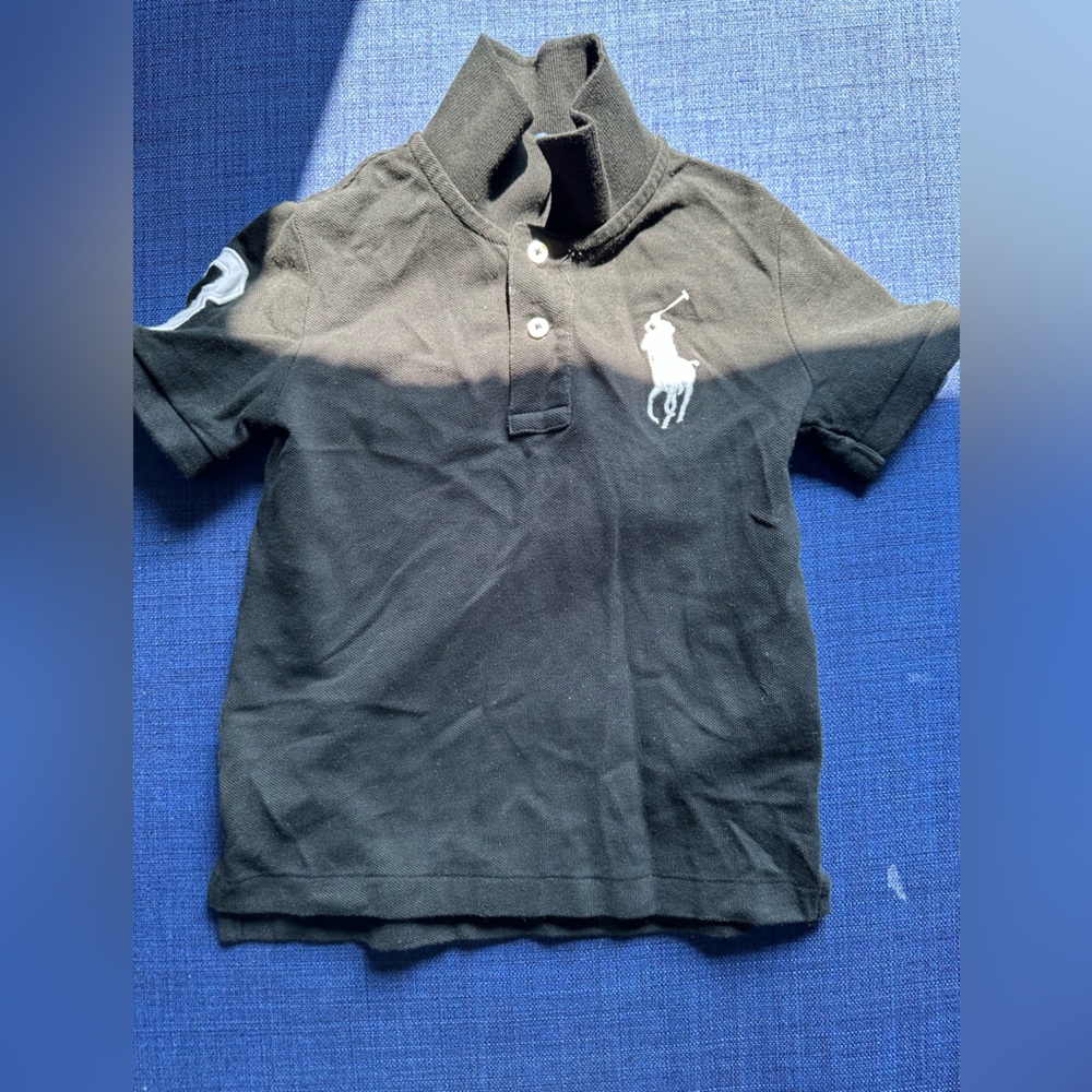 Polo Ralph Lauren Toddler boy big pony cotton polo & Hampton straight fit jeans